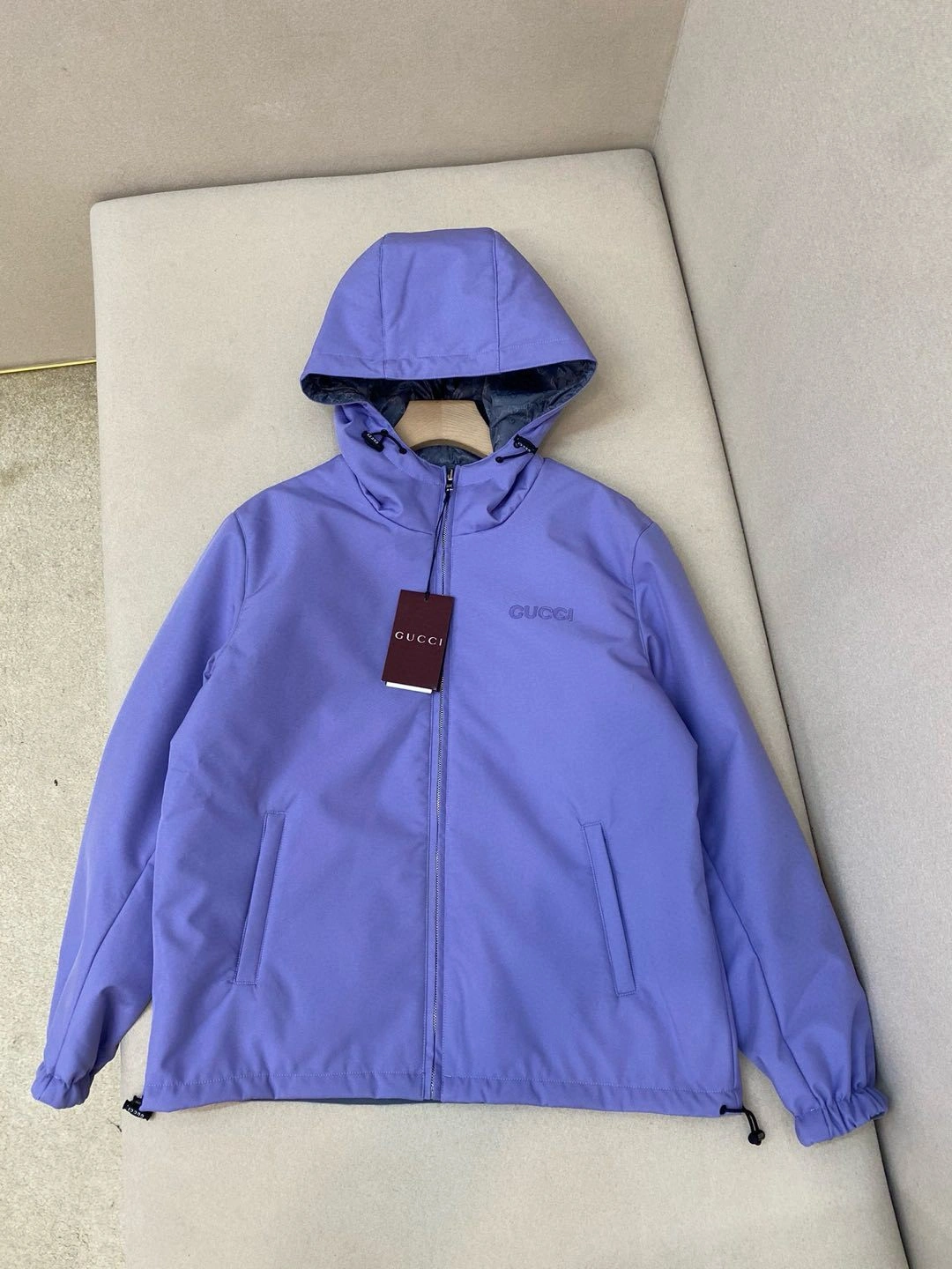 WG.luxury-- 6u33i Linen fabric reversible embroidery LOGO 2Colour item:E-F290A0399-2H